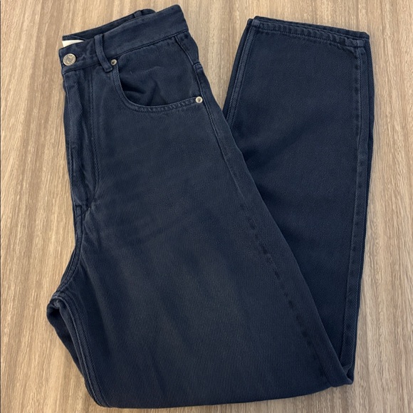 Isabel Marant Etoile Ticosy Trouser Jean FR 34 US 2 Navy Blue - Picture 1 of 11